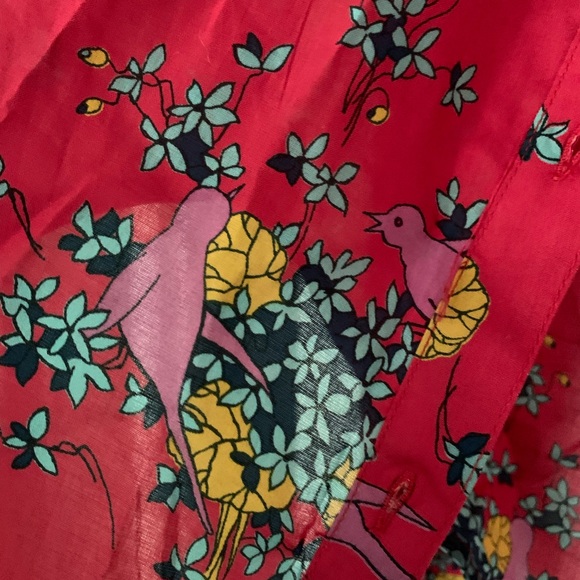 Anthro - Maeve red blouse - Picture 5 of 6